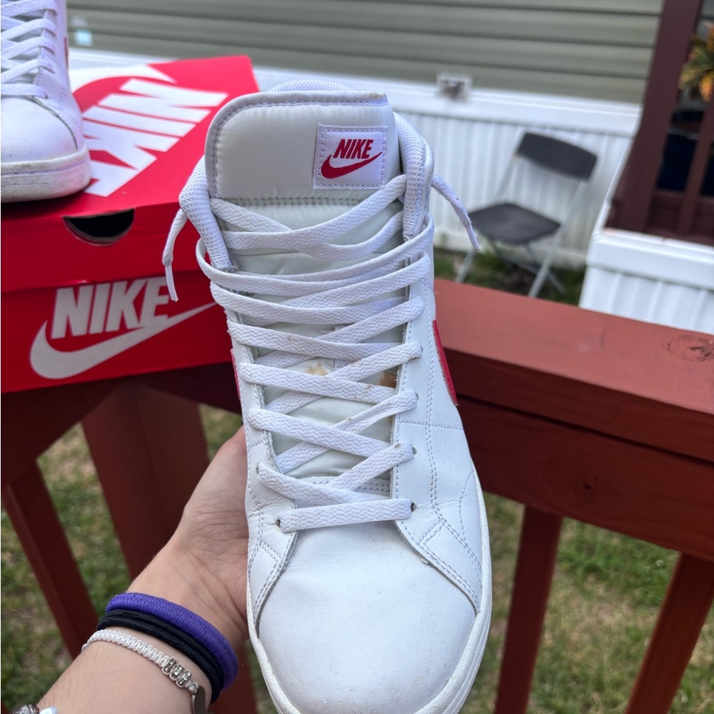 Nike blazers white and red Men’s size 10 (worn) - Picture 6 of 6